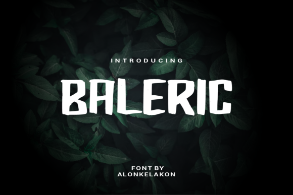 Baleric: Integrating a Casual Display Font into Professional Design Workflows