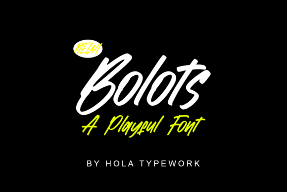 Bolots: Strategic Application of Playful Typography in Brand Communication