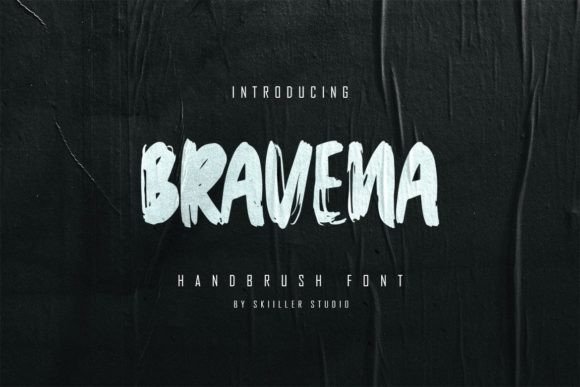 Bravena: Bold Display Font for Modern Design