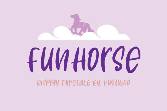 Fun Horse: A Playful Display Font for Creative Projects