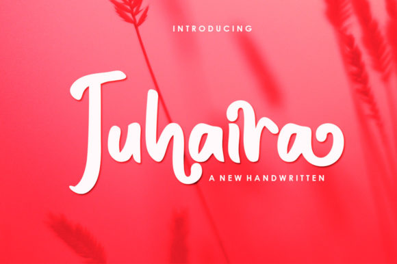 Juhaira: Elevating Digital Design with Authentic Brush Script Typography