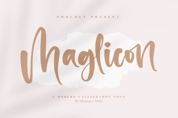 Maglicon: A Strategic Approach to Paint-Brushed Script Typography