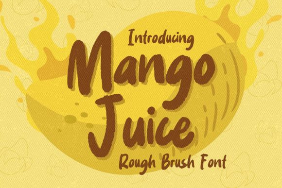 Mango Juice: A Versatile Display Font for Modern Creative Workflows
