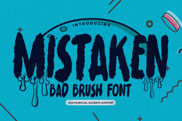 Mistaken: A Bold Display Font That Redefines Modern Visual Communication