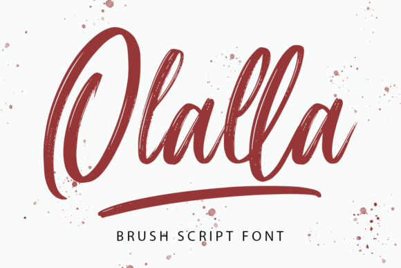 Olalla: Mastering the Modern Brushed Script for Professional Design