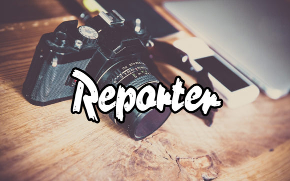 Reporter: Bold Brushed Typography for Designers