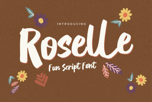 Roselle: A Chic Handwritten Font for Modern Branding
