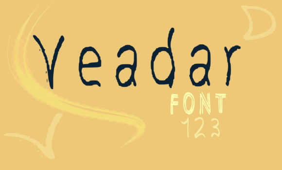 Veadar Font: Elevate Your Brand with Brushed Handwriting